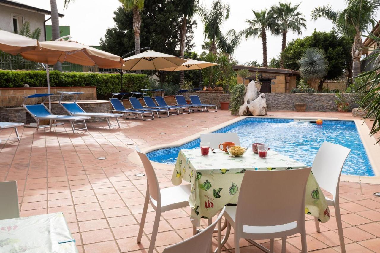 Alelida Villa Con Piscina Cinisi Exteriör bild