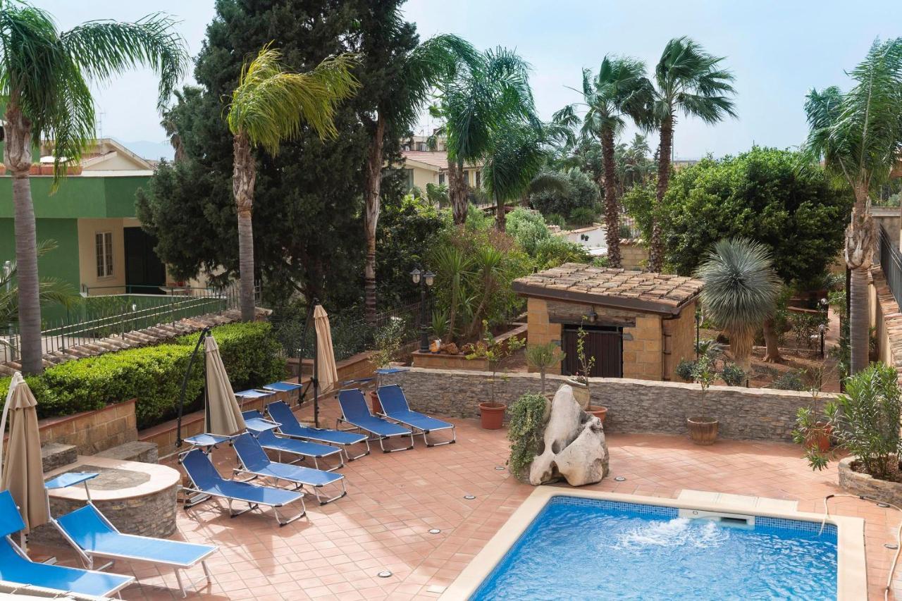 Alelida Villa Con Piscina Cinisi Exteriör bild